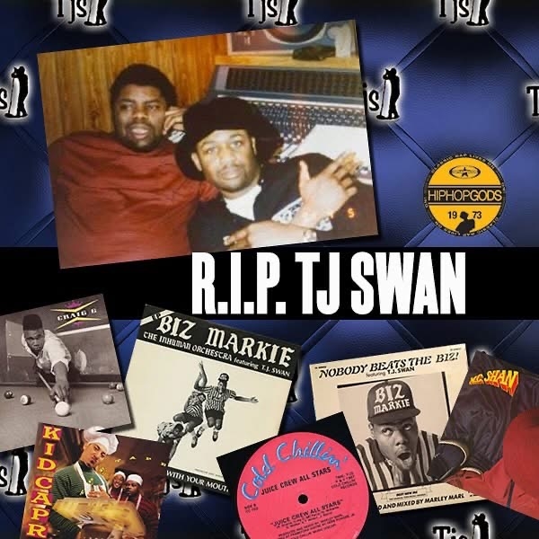 R.I.P. TJ SWAN!  #tjswan #bizmarkie #legend #hiphopculture #rip
