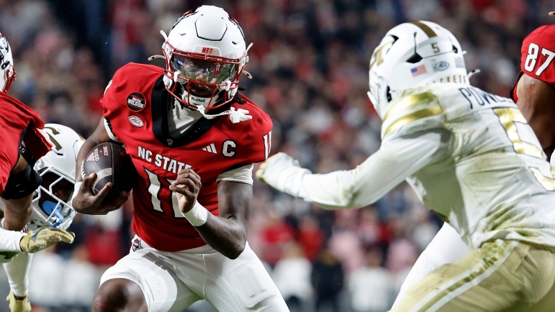 NC State to 48-36 upset of No. 8 Georgia Tech for Yellow Jackets' 1st loss