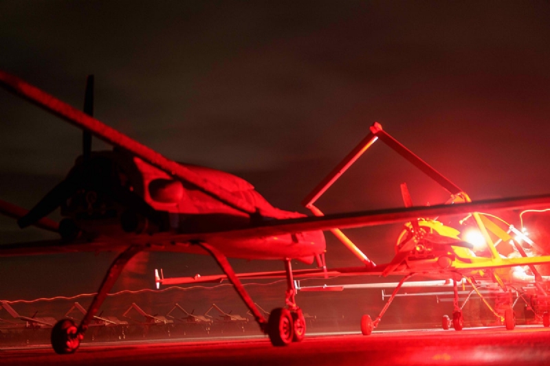 Ukraine war latest: Huge fires seen at Russian oil port after Ukrainian drone strike