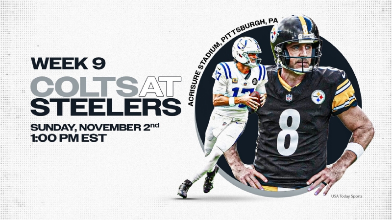 Steelers vs. Colts, Week 9: Live updates, scoring plays, highlights, breaking news