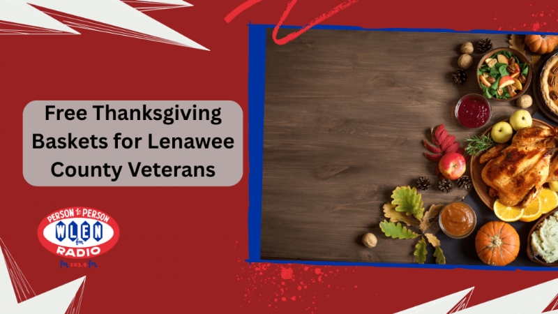 Free Thanksgiving Baskets for Lenawee County Veterans