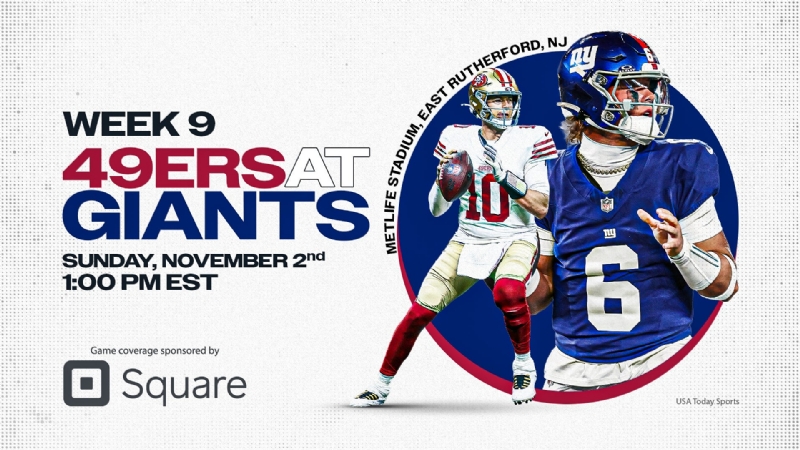 New York Giants vs. San Francisco 49ers: Live coverage, breaking news, highlights
