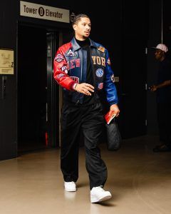 New York Knicks Wear Kith Collection During Kith Night at MSG