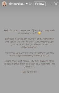 Kim Kardashian's Bar Exam Struggles Continue Despite Prison Reform Success