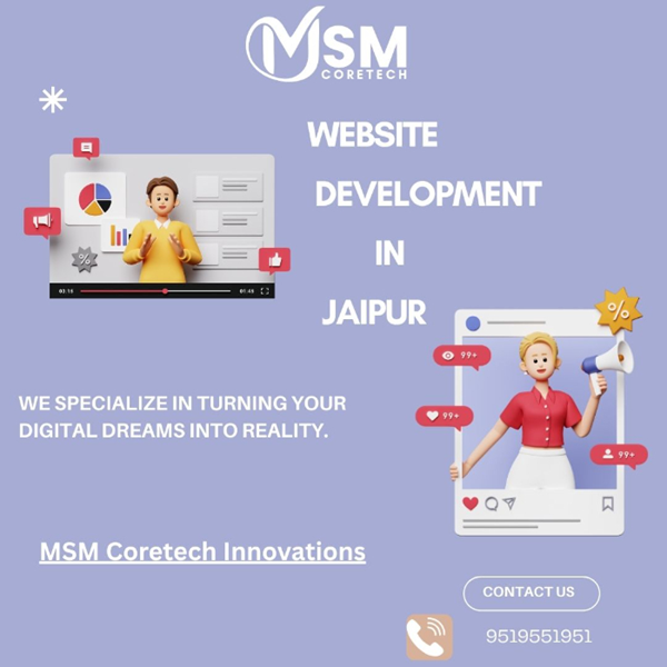 Website Development in Jaipur – Building Creative and Scalable Web Solutions