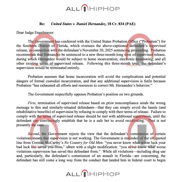 EXCLUSIVE: 6ix9ine Faces Probation Claim He Cannot Be Rehabilitated