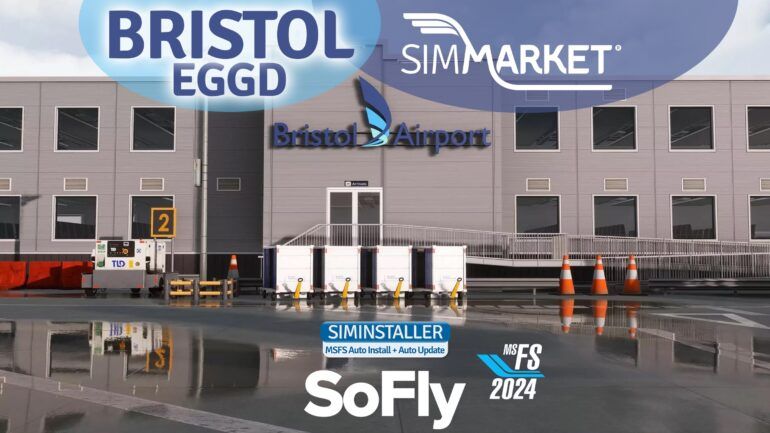 Bristol Airport Comes to Life in MSFS2024 With a Stunning 2025-Standard Recreation