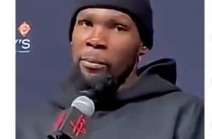 Kevin Durant Shows Love For Wale's New Album During Post Game Shoutout