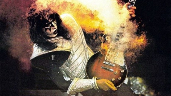 Ace Frehley's Custom Les Paul "Smoker" Guitar From His Final Kiss Tour Heading To Auction