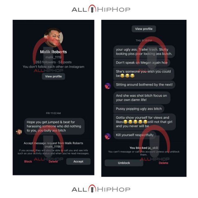 EXCLUSIVE: Milagro Gramz Fails To Get Sanctions Against Megan Thee Stallion Over Gag Order & Threats