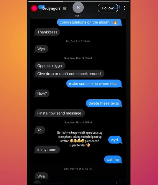 Offset Stands Accused In Stefon Diggs Set Up Through Instagram Model