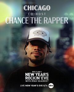 Chance the Rapper to Co-Host Chicago Segment of "New Year's Rockin' Eve 2026"