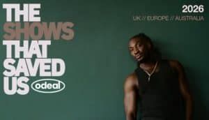 Odeal Announces 2026 International Tour Following New EP 'The Fall That Saved Us'