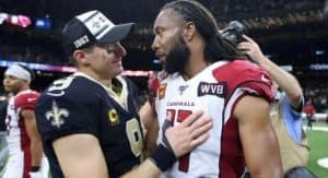 Drew Brees, Larry Fitzgerald Among 26 Semifinalists for 2026 Hall of Fame