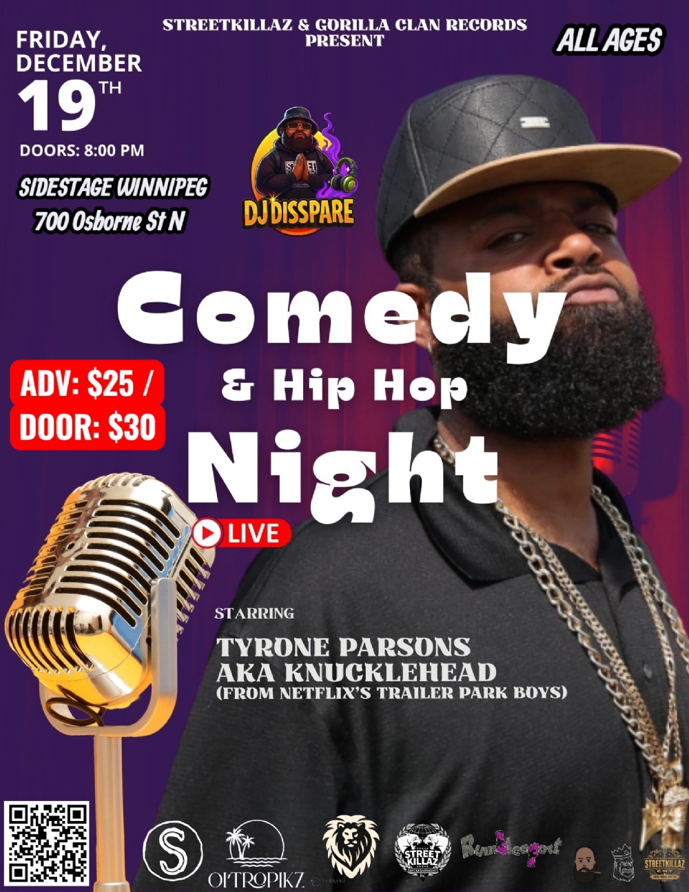 KNUCKLEHEAD @knuckleheadofficial  Tyrone Parsons: From Trailer Park Boys to Rap Royalty