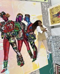 TEXTILE ARTIST BISA BUTLER PAYS HOMAGE TO SALT-N-PEPA AT ART BASEL MIAMI 2022
