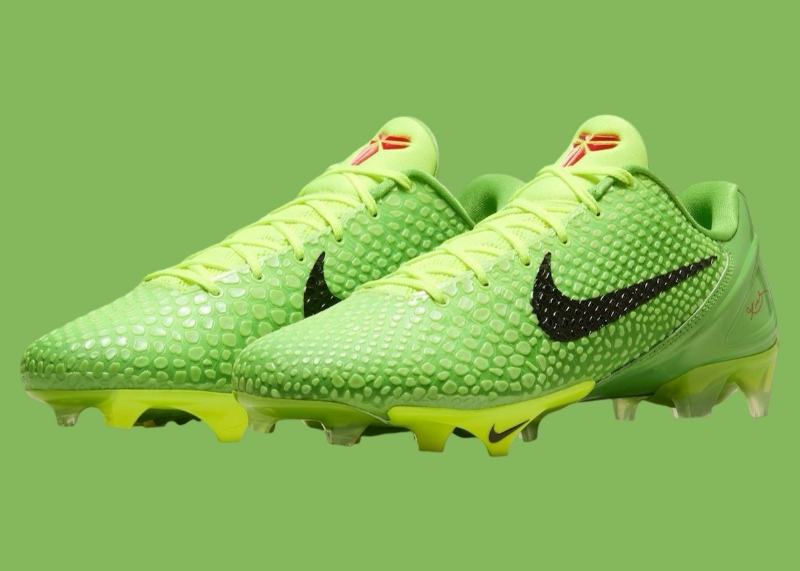 New Release Date For Nike Vapor Edge Kobe 6 "Grinch" Cleat