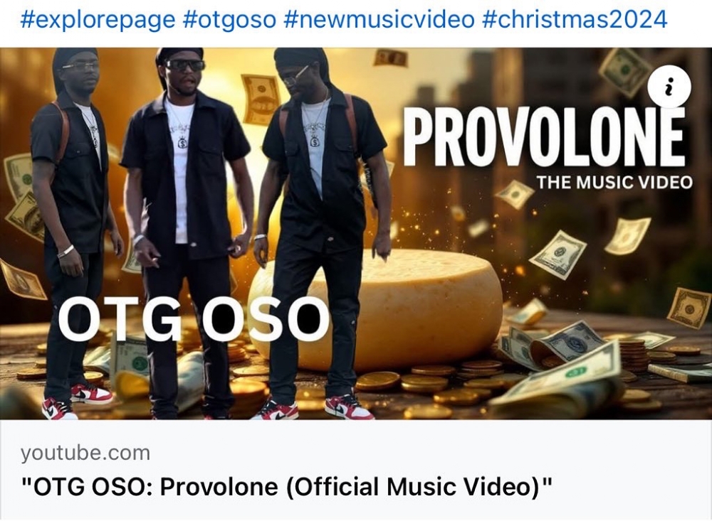 OTG OSO New Video Provolone Out Now