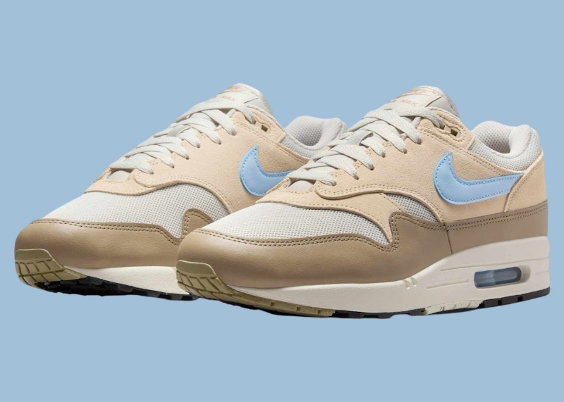 Nike Air Max 1 "Light Bone/Psychic Blue" Turns Heads
