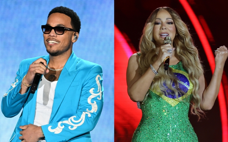 Anderson .Paak & Mariah Carey All But Confirm Dating Rumors After Touchy-Feely Dinner