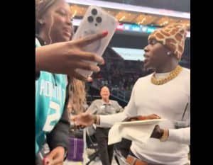 DaBaby Calls Out Fans Who Ditched Their Bulls Jerseys For A Photo Op