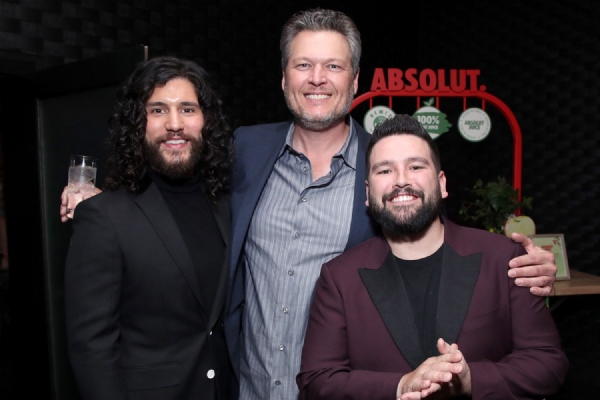 Dan + Shay Reveal That Blake Shelton Loves To "Kiss" His Friends And "Might Be The Longest Hugger"