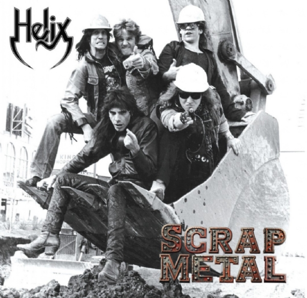 HELIX's "Scrap Metal" on January 23rd. Features Five Unreleased Tracks of Classic 80s HELIX Sound.