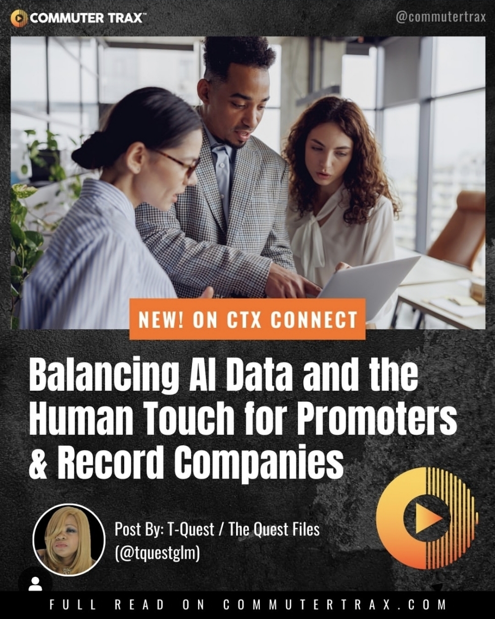 The Quest Files: Promoters & Record Labels & how to use AI to your advantage