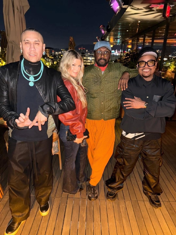 Fergie And The Black Eyed Peas Reunite To "Celebrate Our Milestone Birthdays Together"