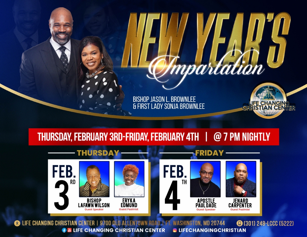 New Year's Impartation This Week!
