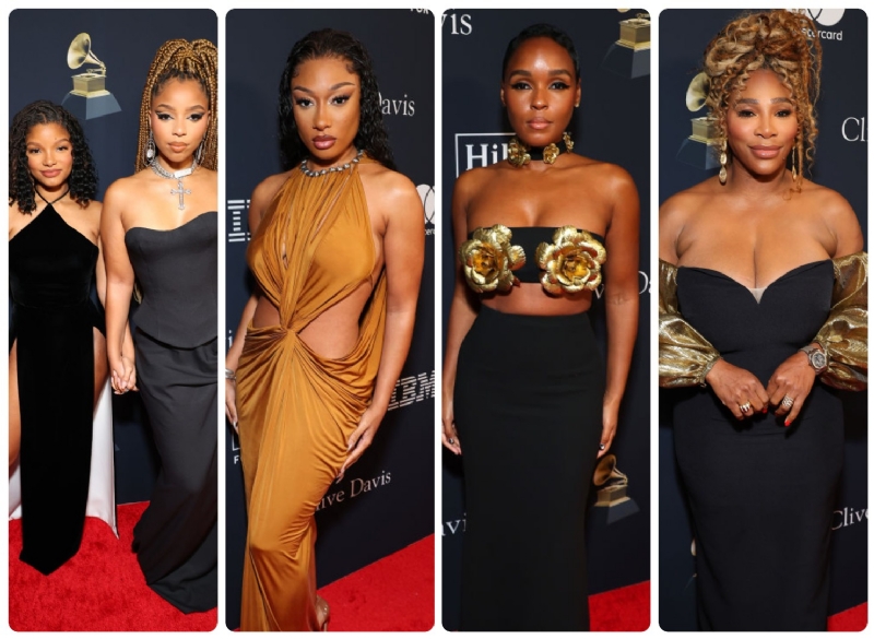 Halle & Chloe, Megan Thee Stallion, Janelle Monaè,
Serena Williams & Other Stars Sparkle &am