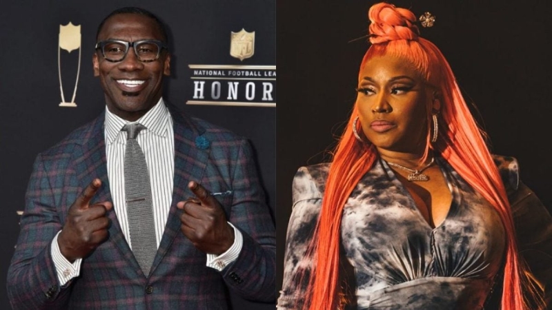 Shannon Sharpe Shades Nicki Minaj, Shuts Down Potential Interview