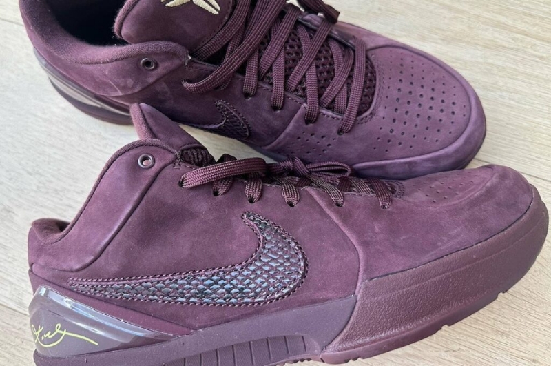 Vanessa Bryant Reveals Nike Kobe 4 "Vino" On Instagram