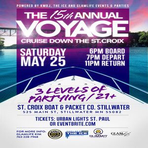 KMOJ15th Annual Voyage Cruise Down the St. Croix