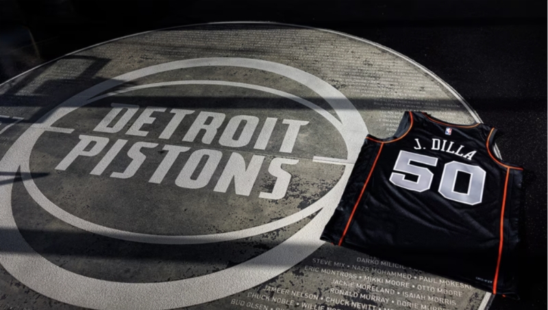 Detroit Pistons Team With Royce Da 5'9" To Release J. Dilla
Capsule Collection