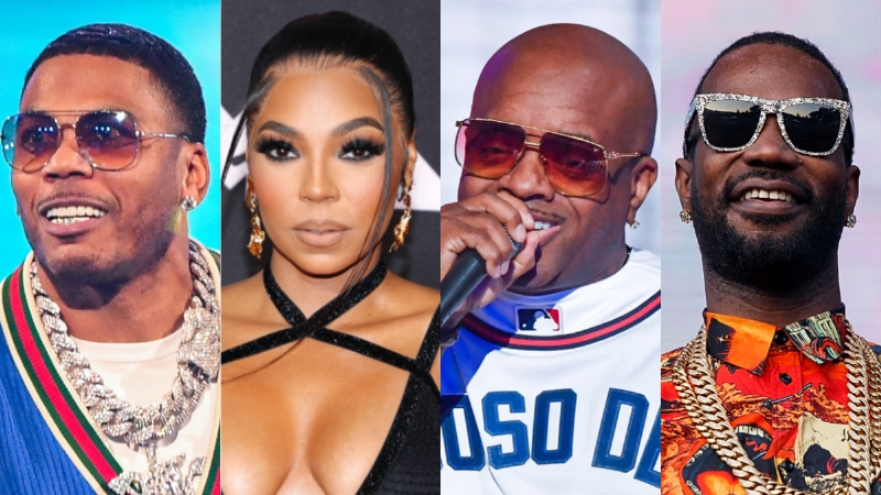 Nelly Links With Ashanti and Juicy J On New Jermaine Dupri Single
