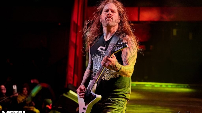 PHIL DEMMEL On Joining KERRY KING's Band: "That Was Four And
A Half Years Of Holding On To The Secre