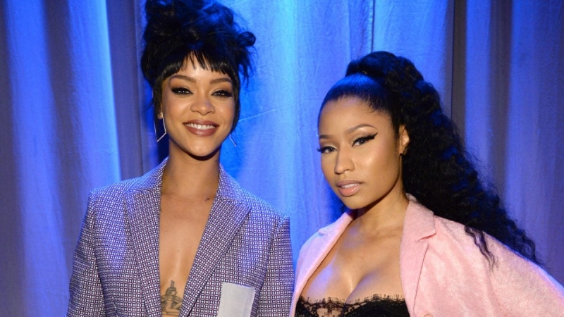 Nicki Minaj Gives Rihanna Her Flowers In Sweet Birthday Tribute