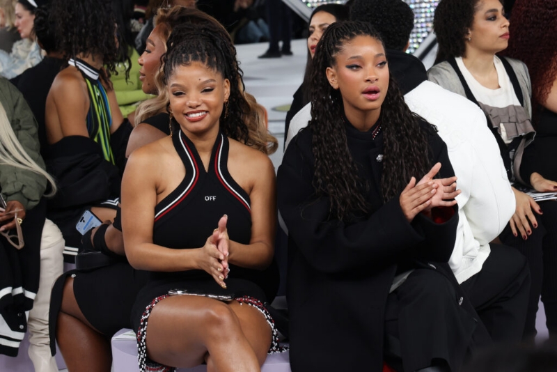 Halle Bailey & Willow Smith Dance To Destiny's Child At Off-White Paris Fashion Week Event