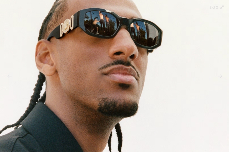 Versace's New Eyewear Campaign Inspired By Notorious B.I.G.'s Signature Shades