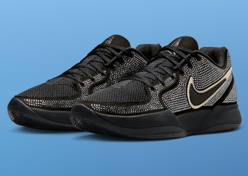 The Nike Ja 2 "Black Label" Shines With Swarovski Crystals