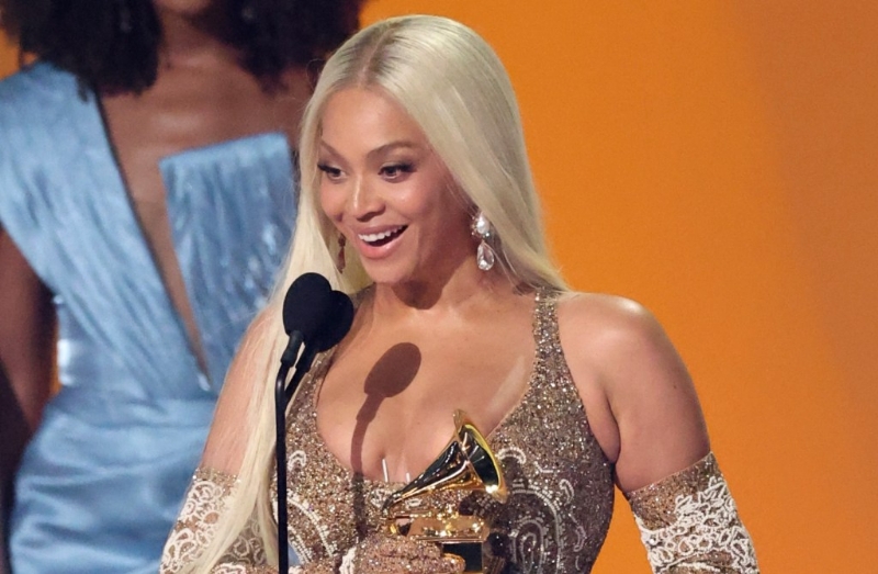 Well, I'll Be Darned! Beyoncé's Shocked Reaction To Winning Best Country Album At The Grammys Sparks