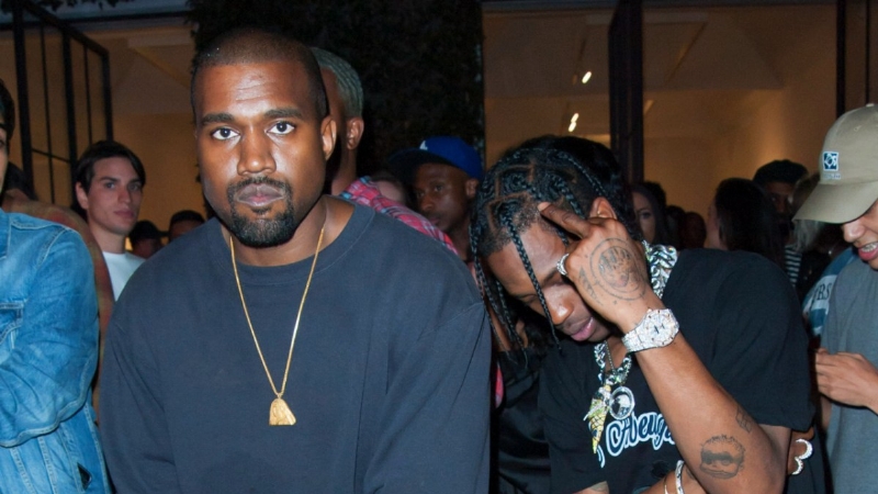 Kanye West Unfollowed By Travis Scott After Antisemitic Rant
