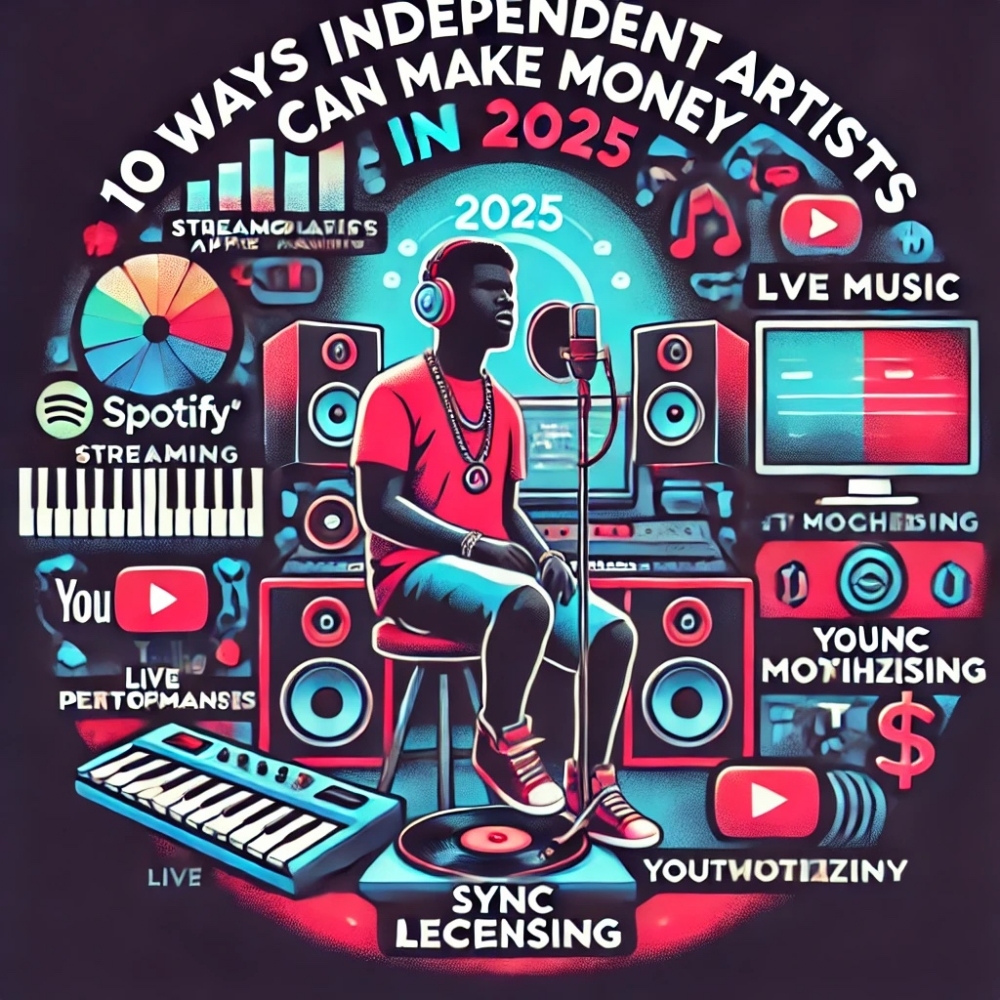 10 Ways Independent Artists Can Make Money in 2025