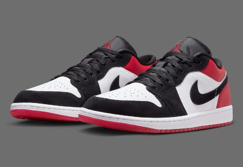 The Air Jordan 1 Low "Black Toe" Brings Back A Classic Look