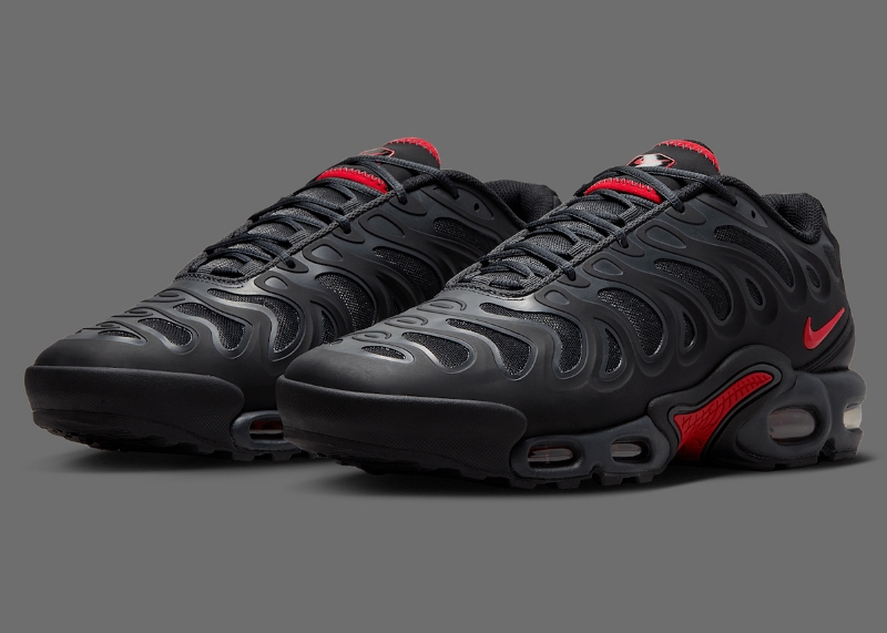 Nike Air Max Plus Drift Goes Bold In "Bred"