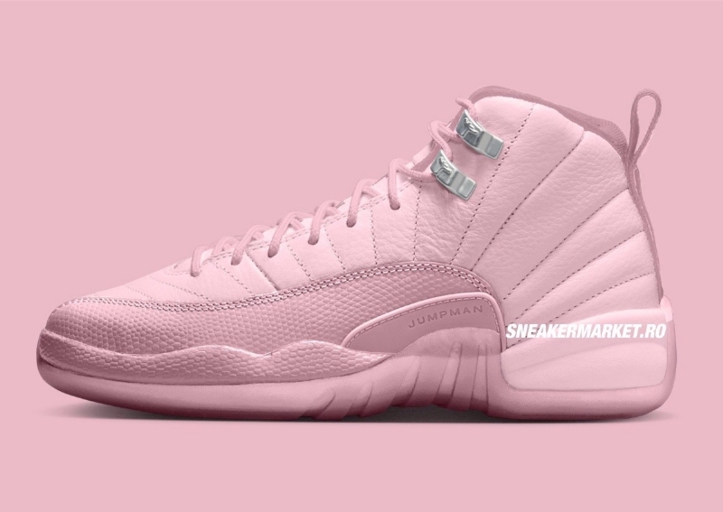 Air Jordan 12 GS "Pearl Pink" Shines With Soft Elegance