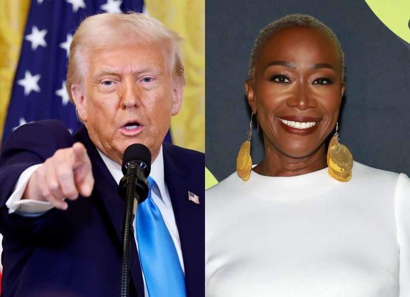 Trump Trashes Joy Reid As 'Mentally Obnoxious Racist' In A Rant About MSNBC Canceling Her Show 'The 