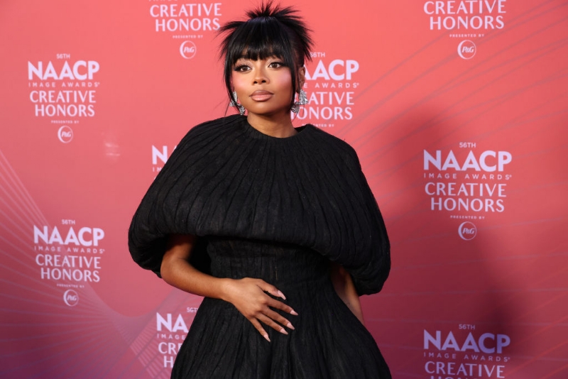 Mama's Night Out: Skai Jackson Makes First Red Carpet Appearance Since Welcoming Her Baby Boy Last M