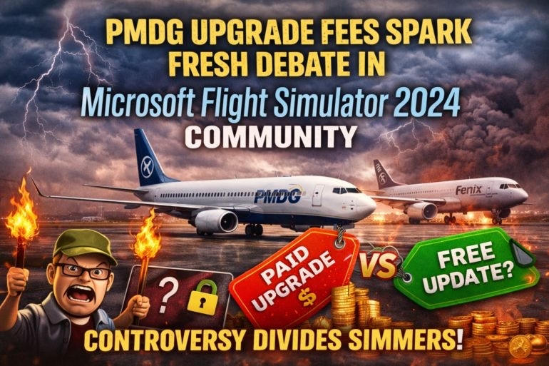 PMDG Upgrade Fees vs "Free Updates": Why This Debate Won't Stop Buzzing